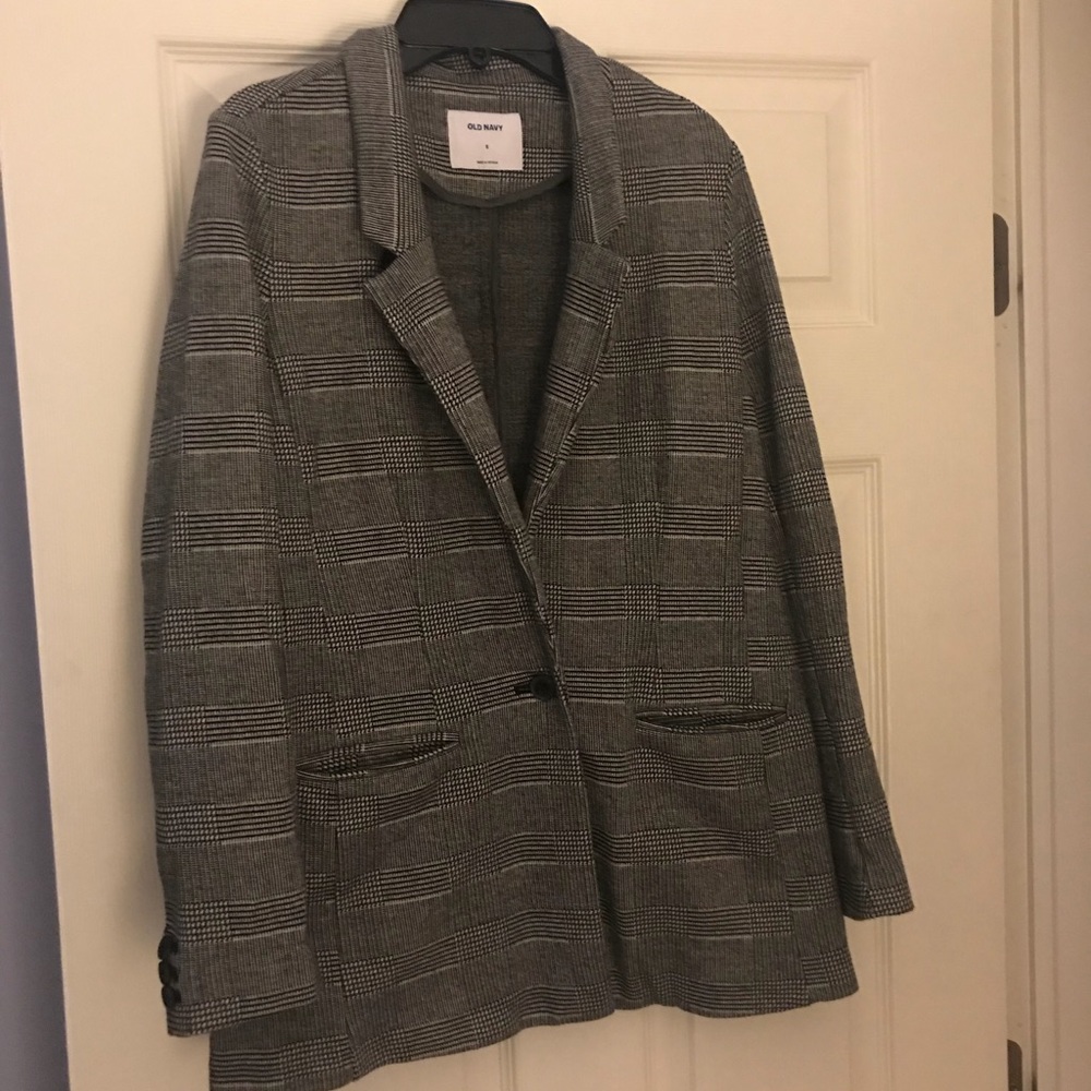 Plaid Blazer